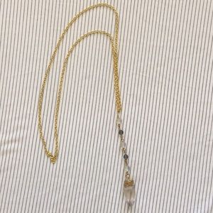 Flight Of Fancy Quartz Rosary Necklace